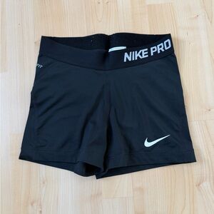 Nike Pro Women's Black Athletic Shorts